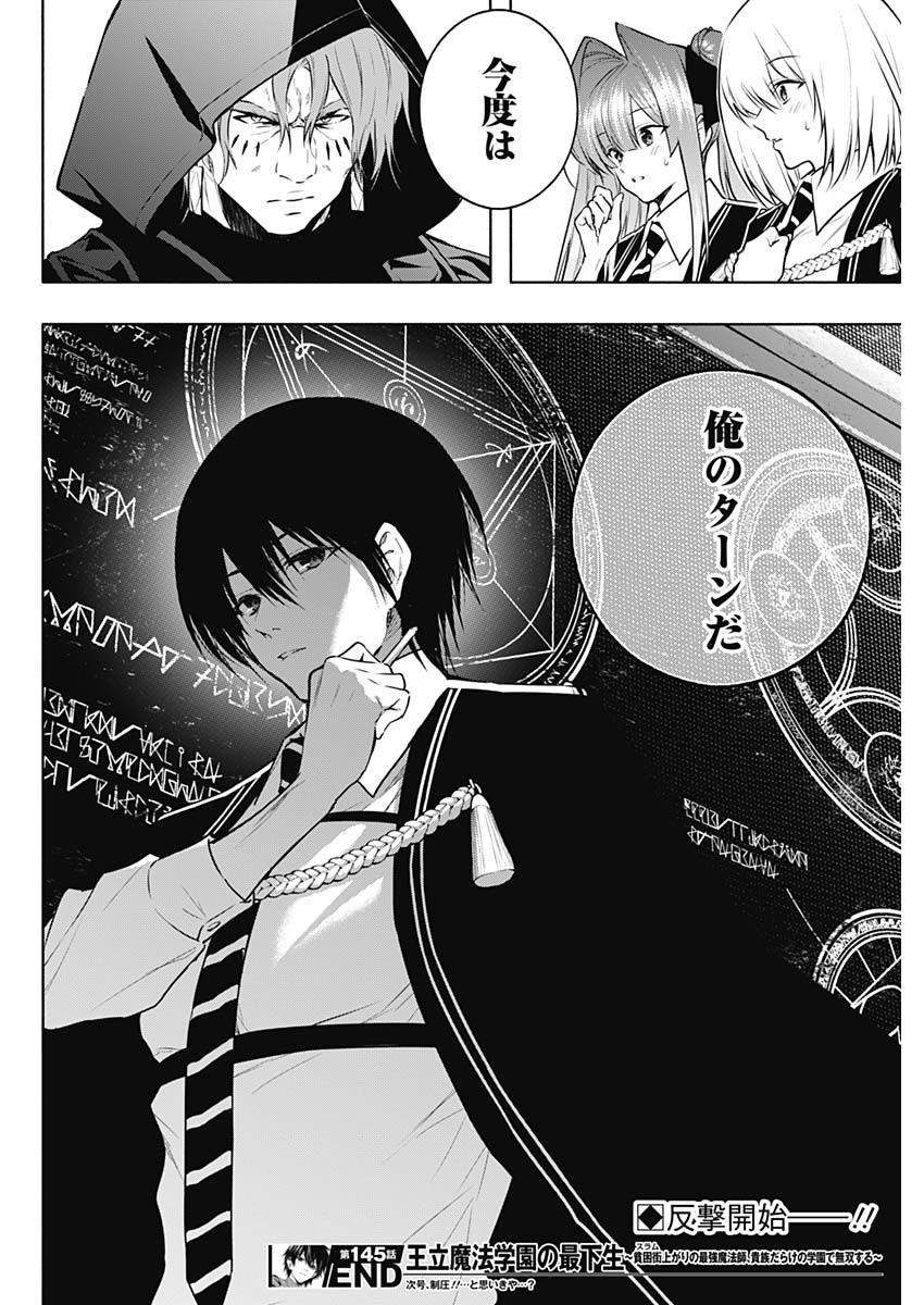 王立魔法学園の最下生　～　貧困街（スラム）上がりの最強魔法師、貴族だらけの学園で無双する　～ - raw - 第145話 - https://jpee.aabb.to/JPEE/145000/rfmiifosqew.jpg
