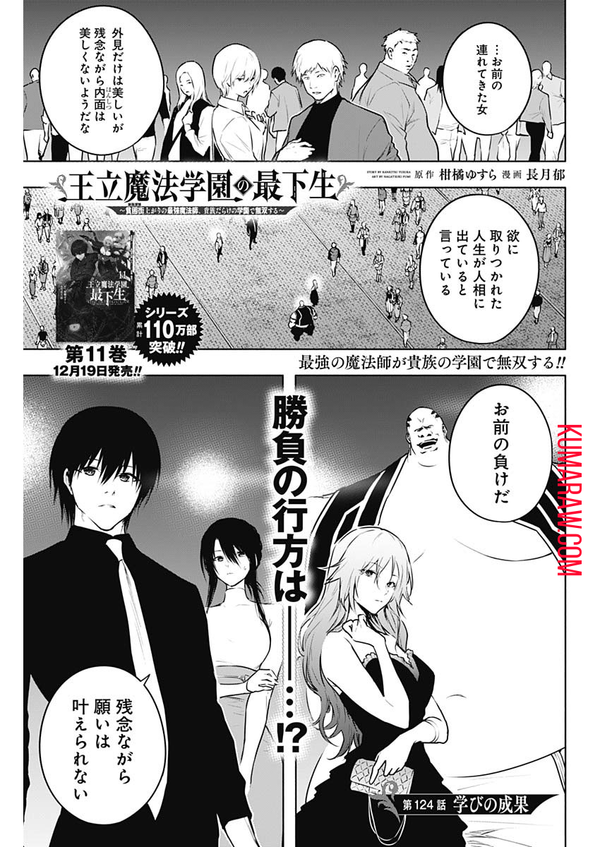 王立魔法学園の最下生　～　貧困街（スラム）上がりの最強魔法師、貴族だらけの学園で無双する　～ - raw - 第124話 - https://jpee.aabb.to/JPEE/16152/eqrqyae0tuq.jpg