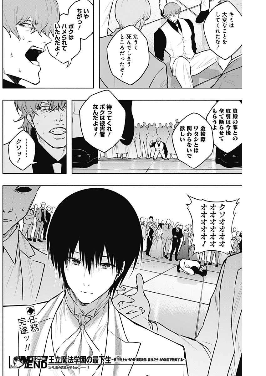 王立魔法学園の最下生　～　貧困街（スラム）上がりの最強魔法師、貴族だらけの学園で無双する　～ - raw - 第129話 - https://jpee.aabb.to/JPEE/16166/yyuilw2pfds.jpg