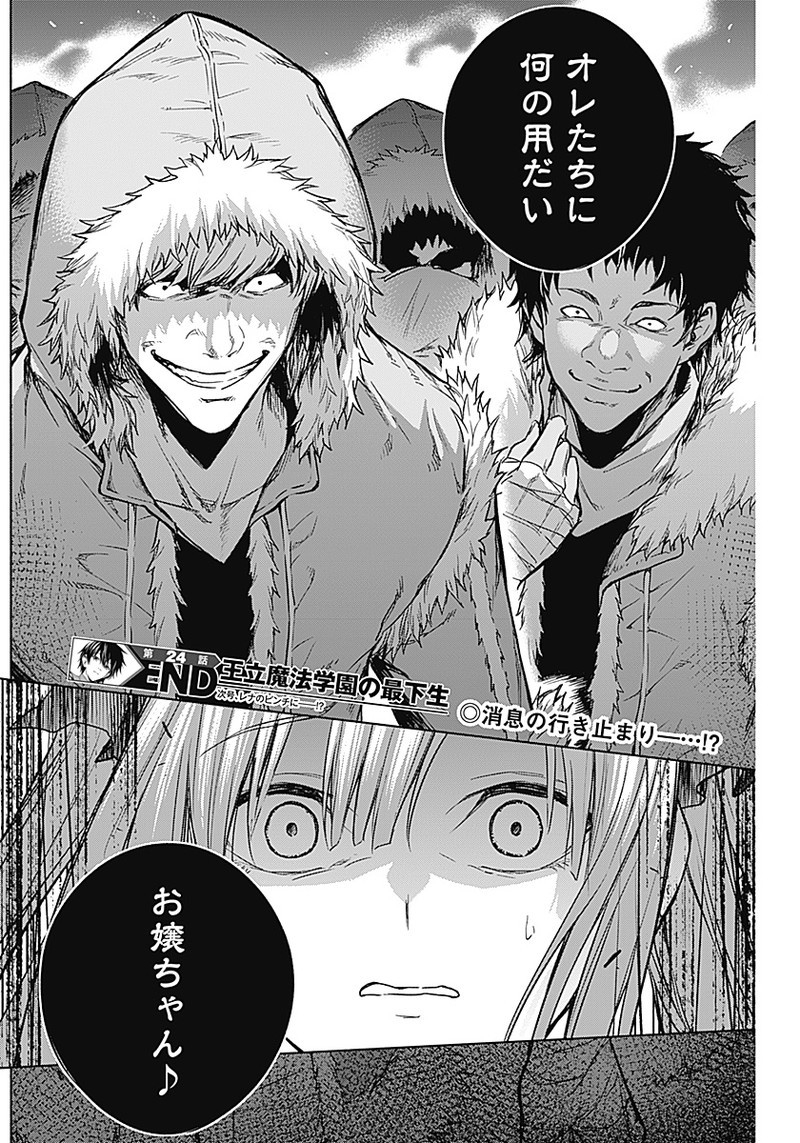 王立魔法学園の最下生　～　貧困街（スラム）上がりの最強魔法師、貴族だらけの学園で無双する　～ - raw - 第24話 - https://jpee.aabb.to/JPEE/16760/1ku0he1jjnd.jpg