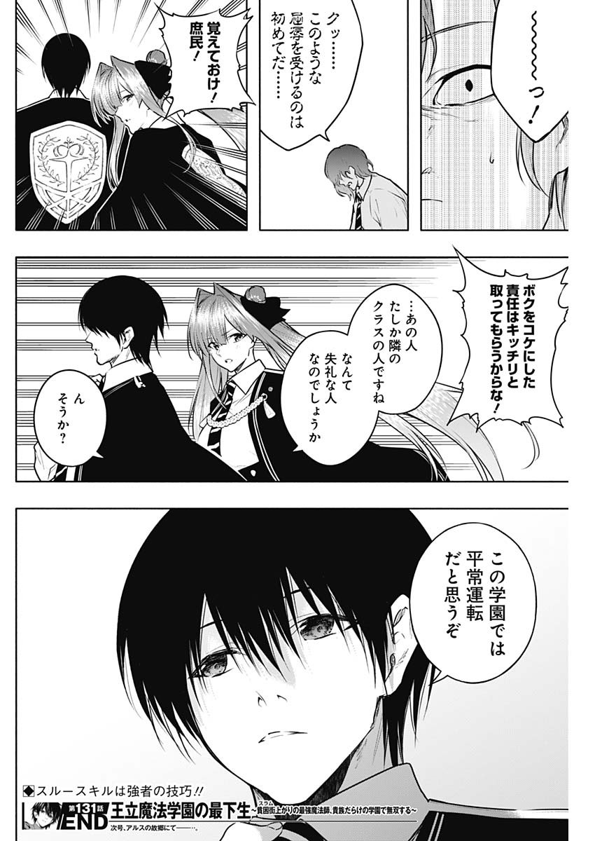 王立魔法学園の最下生　～　貧困街（スラム）上がりの最強魔法師、貴族だらけの学園で無双する　～ - raw - 第131話 - https://jpee.aabb.to/JPEE/90833/51ukemmhjky.jpg